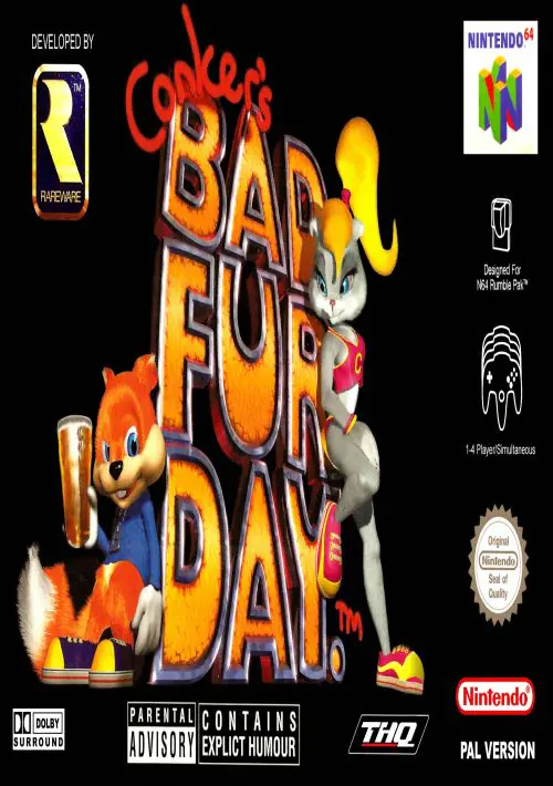 Conker's Bad Fur Day (EU) ROM download