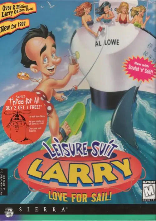 Leisure Suit Larry 7 Love for Sail ROM download