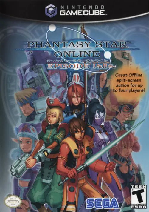 Phantasy Star Online Episode I II Plus ROM download