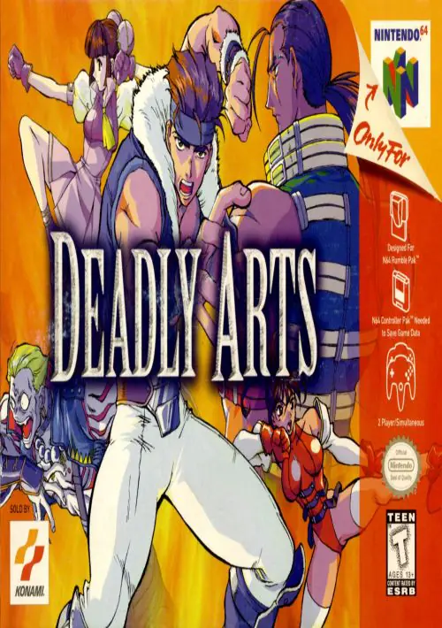 Deadly Arts ROM download