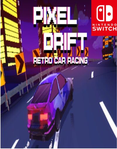 Pixel Retro Drift Arcade Car Racing